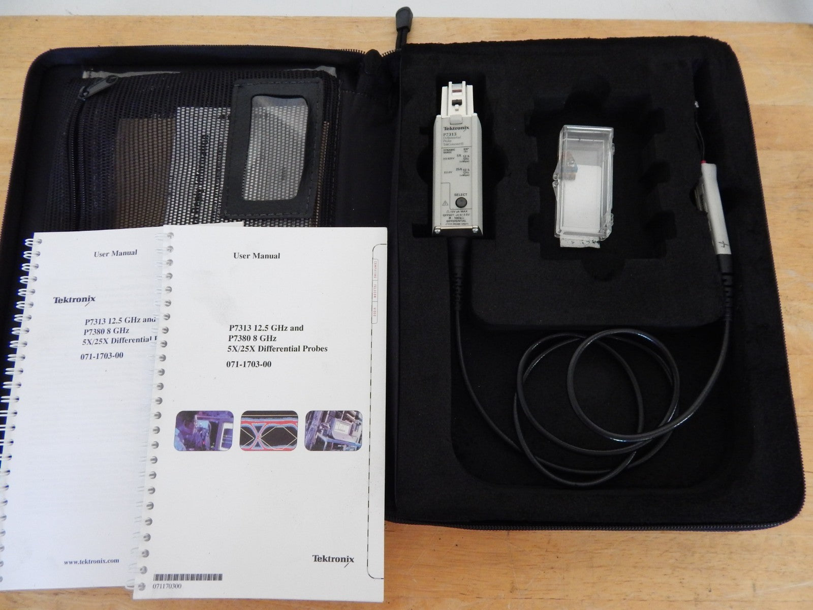 Tektronix P7313 12.5 GHz TekConnect Active Differential Probe – Test ...