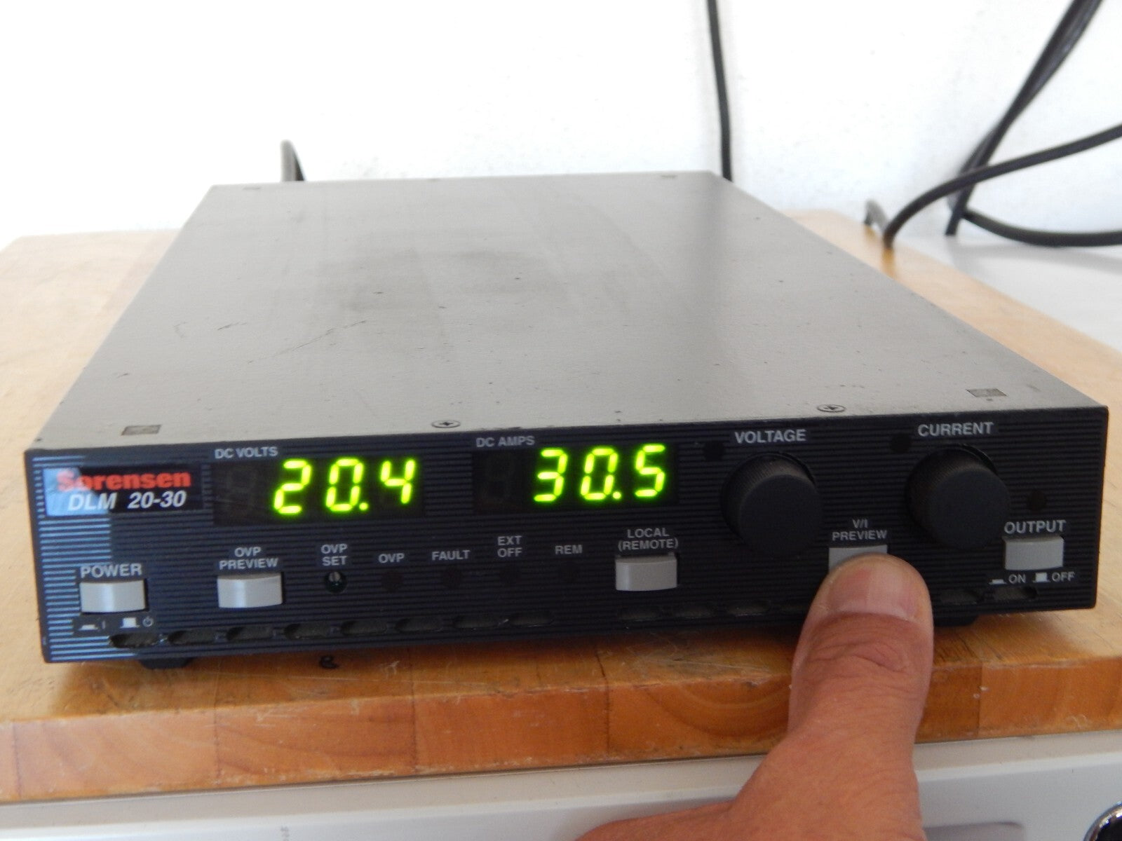 Sorenson Power Supply DLM 20-30 20Vdc 30A, fully tested