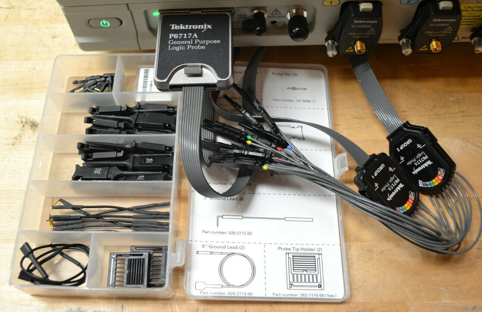 Tektronix MSO71604C Mixed Signal Oscilloscope, 16 GHz, 4 + 16 Ch., 100 GS/s