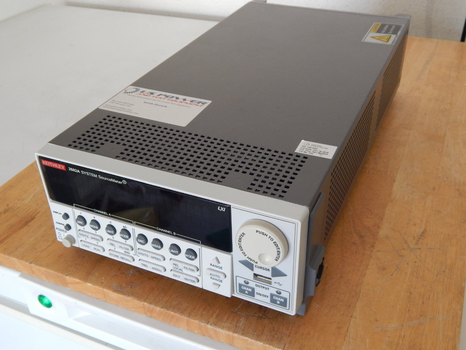 Keithley 2602A SYSTEM SourceMeter 2 Channel SMU Source Measure