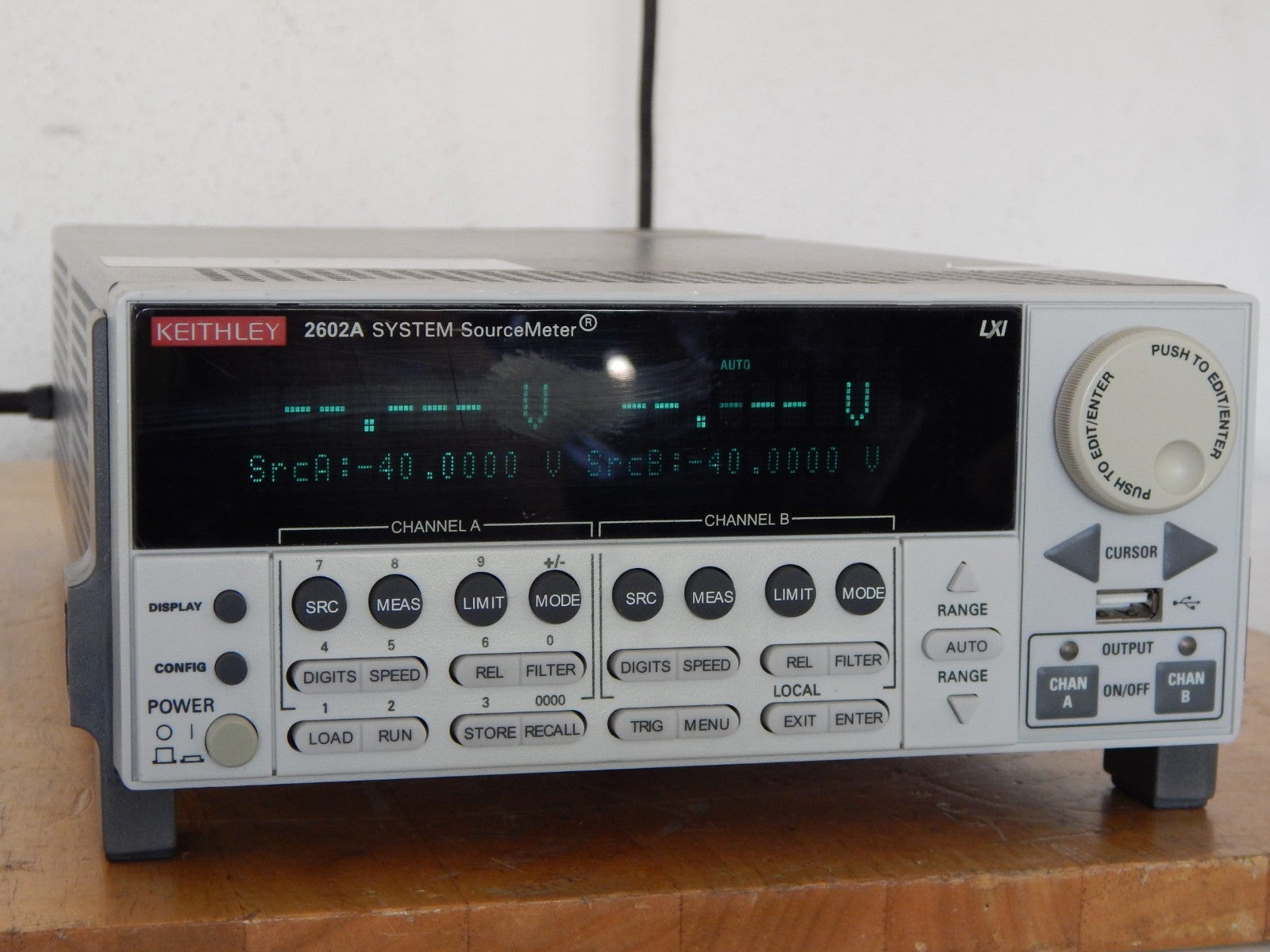 Keithley 2602A SYSTEM SourceMeter 2 Channel SMU Source Measure