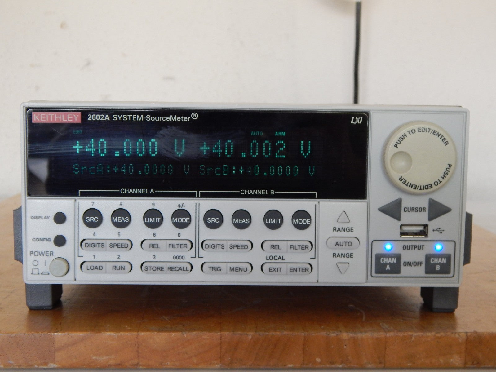 Keithley 2602A SYSTEM SourceMeter 2 Channel SMU Source Measure