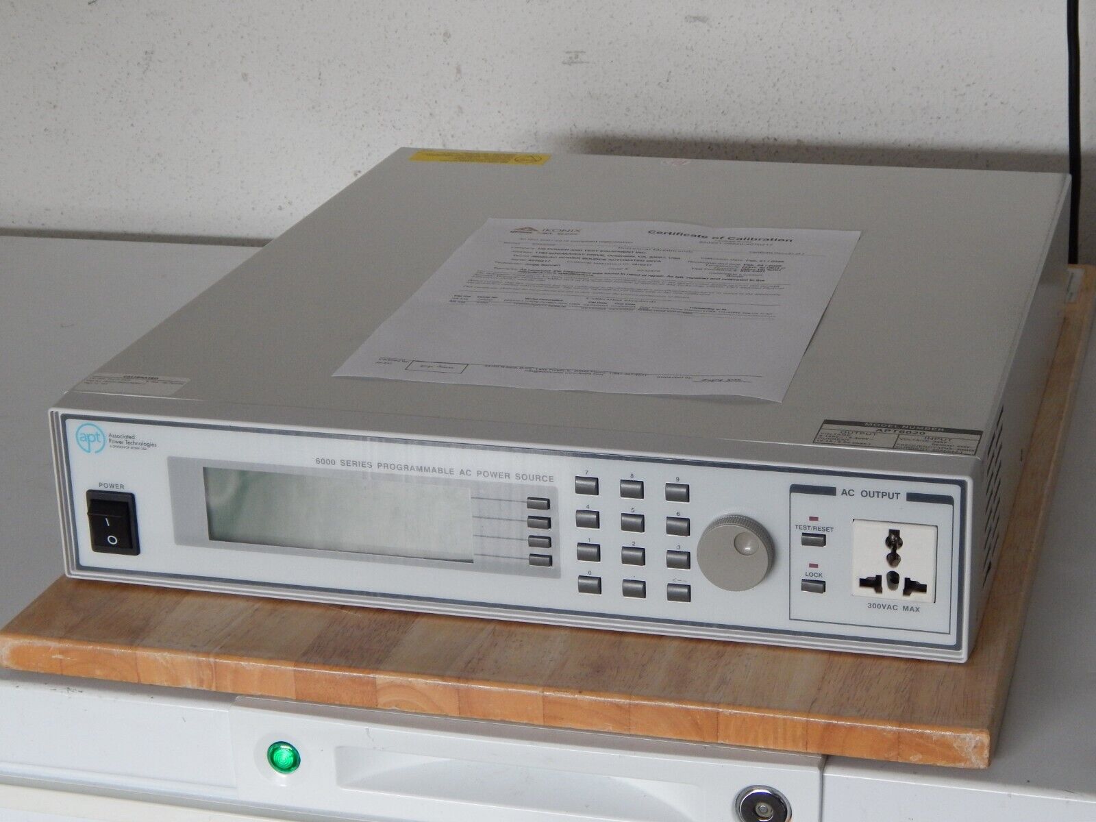 APT6020   AC & DC  Power Source OEM calibrated LR 150v/18.4A HR 300v/9.2A 2KVA