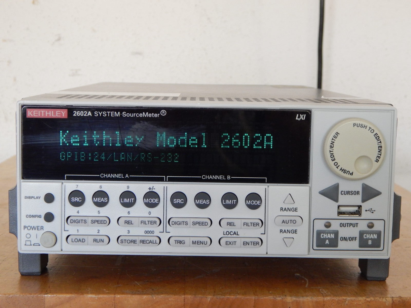 Keithley 2602A SYSTEM SourceMeter 2 Channel SMU Source Measure