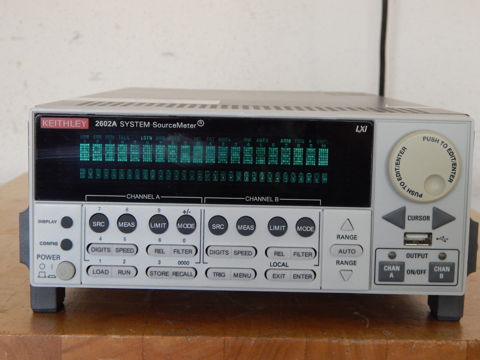 Keithley 2602A SYSTEM SourceMeter 2 Channel SMU Source Measure