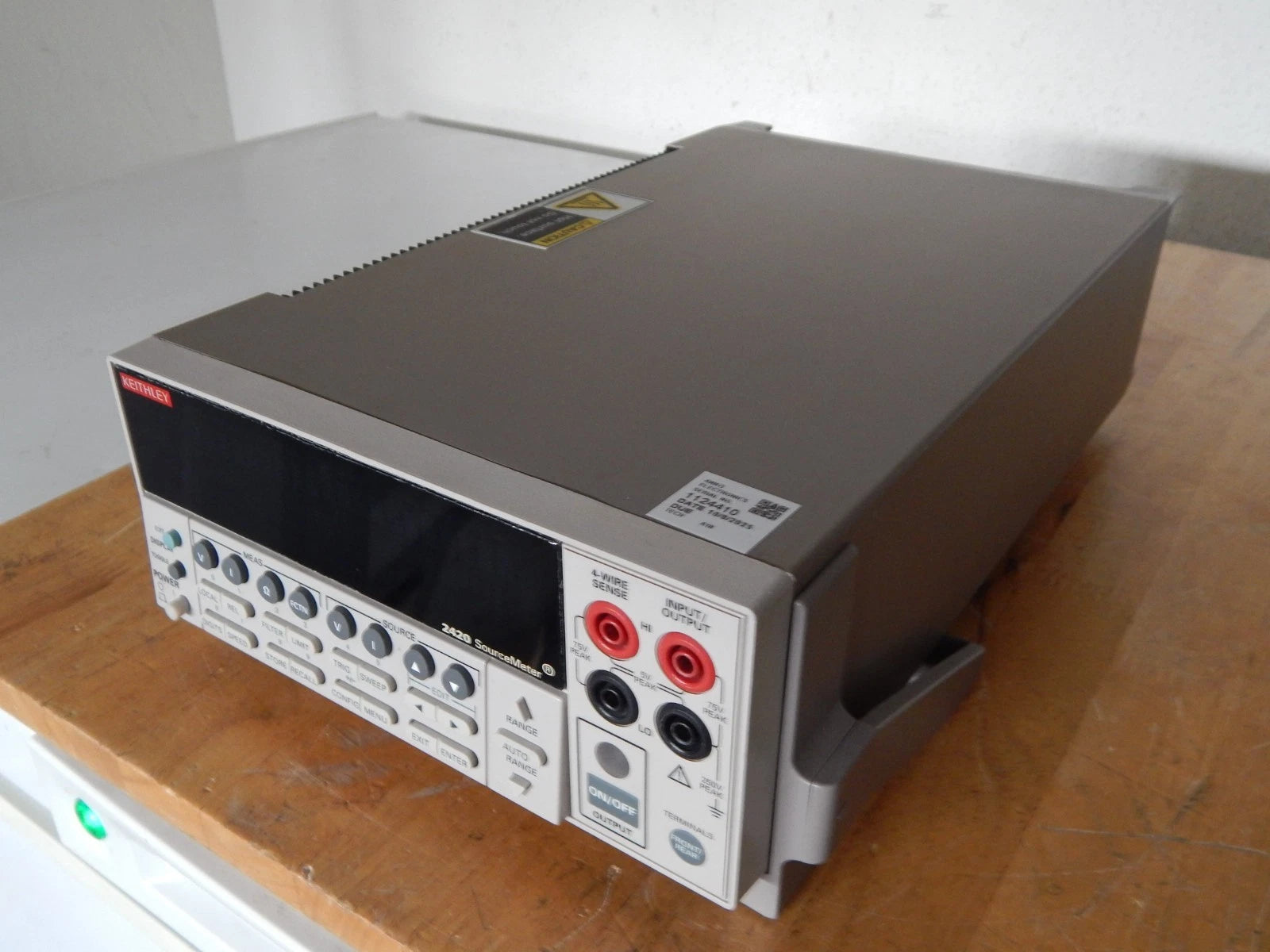 Keithley 2420 High-Current SourceMeter NIST Cal